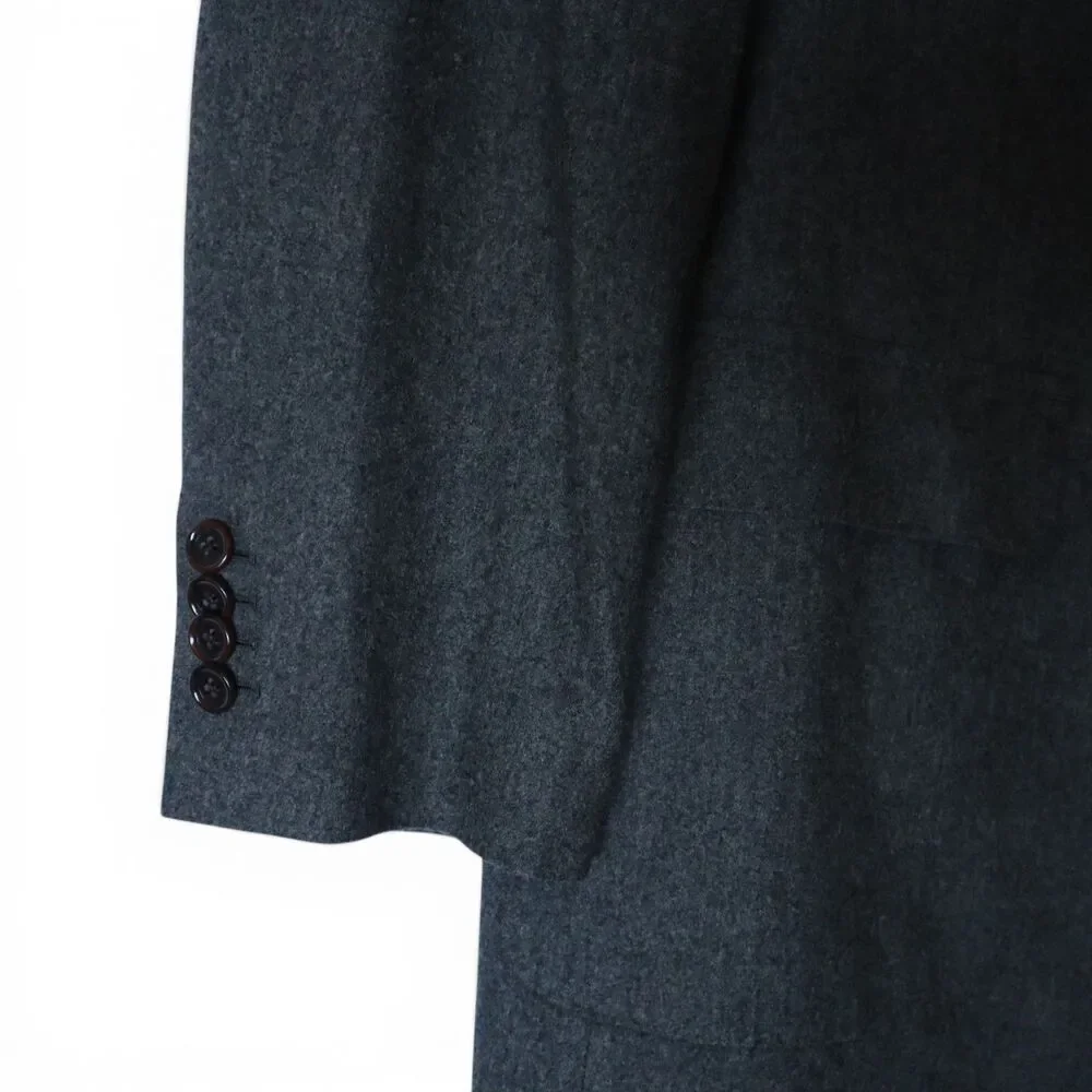 J.Crew Men's 40R Fox All Wool Cloth Sport Coat Blazer Unstructured Gray 